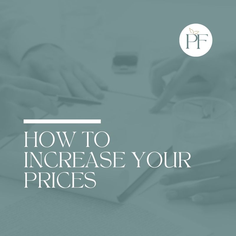 How to Increase Your Prices Featured Image