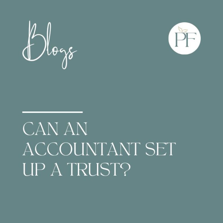 Accountant Setting Up a Trust